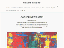 Tablet Screenshot of catherinetimotei.com